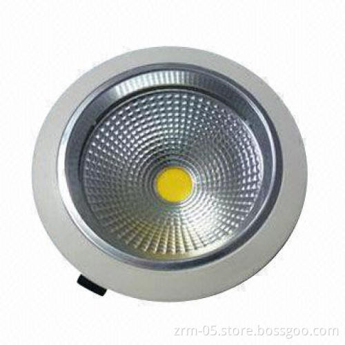 6W/GU10 High Brightness LED Downlight, Fin-shaped Super-Conductive Aviation Aluminum